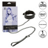 Calexotics - Nocturnal Collier Et Laisse En Cuir Réglable Noir
